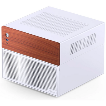  Корпус JONSBO N4 White без БП, mini-ITX, SFX, белый 