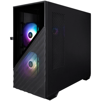  Корпус 1STPLAYER DK D7 ARGB Black (D7-BK-3F7) / mATX / 3x120mm ARGB fans 