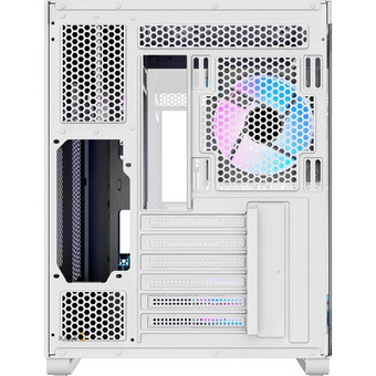  Корпус Ocypus Iota C70 WH ARGB, ATX, Type-C(3.1)*1, USB3.0*2, Bottom 3x120mm ARGB, Rear 1x120mm ARGB, MB side 2x120mm ARGB 