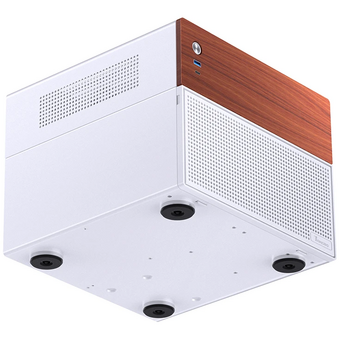  Корпус JONSBO N4 White без БП, mini-ITX, SFX, белый 