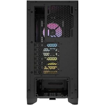  Корпус Corsair 3000D RGB Airflow (CC-9011255-WW) без БП , Midi-Tower, TG, 3x120mm 2xUSB-A 3.2, E-ATX, ATX, mITX Black 