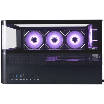  Корпус 1STPLAYER RT6 ARGB Black (RT6-BK-3FC7R-1FC7) / mATX / 4x120mm ARGB fans 