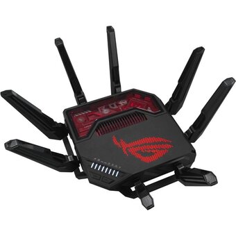 Роутер беспроводной Asus GT-BE19000 BE19000 100/1000/10000BASE-T черный 