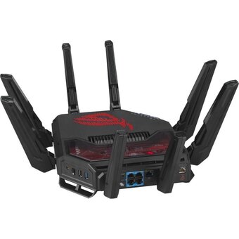  Роутер беспроводной Asus GT-BE19000 BE19000 100/1000/10000BASE-T черный 