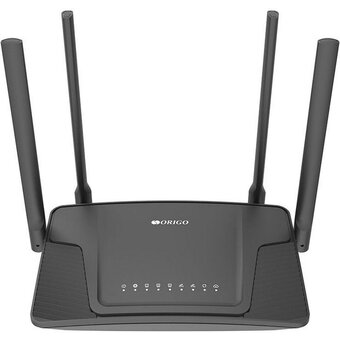  Маршрутизатор ORIGO OWR1530AXG/A1A Гигабитный Mesh Wi-Fi 6 маршрутизатор AX1500, 2.4/5ГГц, 1000Base-T WAN, 3x1000Base-T LAN 