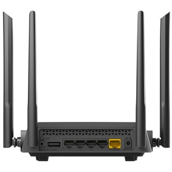  Роутер беспроводной D-Link DIR-825/RU/R7 (DIR-825/RU/R7A) AC1200 10/100/1000BASE-T черный 