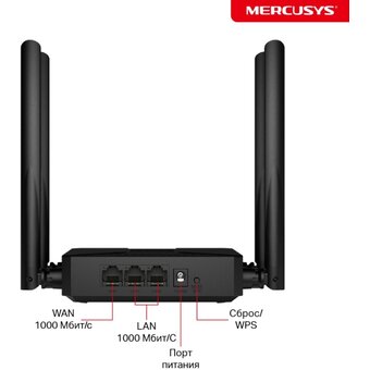  Роутер Mercusys MR62X 