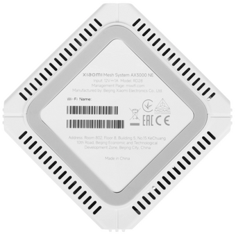  Роутер Xiaomi Mesh System AX3000 NE DVB4487GL 3-pack 