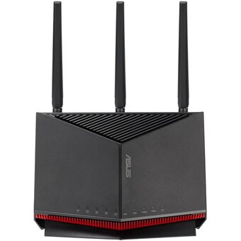  Роутер беспроводной Asus RT-BE86U BE6800 100/1000/2500/10000BASE-T черный 