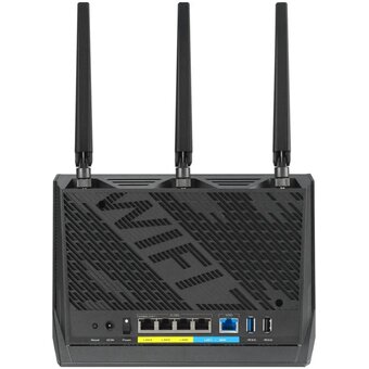  Роутер беспроводной Asus RT-BE86U BE6800 100/1000/2500/10000BASE-T черный 