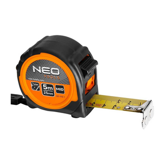  Рулетка NEO TOOLS 67-115-1 5 мх25 мм 