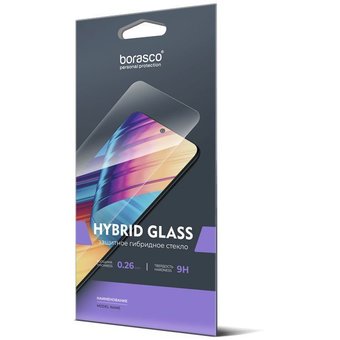  Защитное стекло Hybrid Glass для Realme C20/С21/С11 (2021)/C25/C25s, Borasco 
