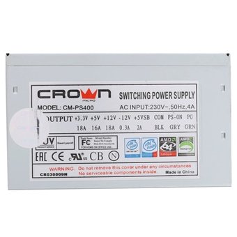  Блок питания CROWN CM-PS400W OEM 