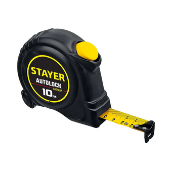 Рулетка Stayer АutoLock 2-34126-10-25 10м/25мм 
