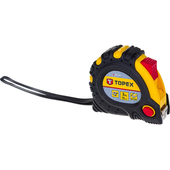  Рулетка TOPEX 27C343 3 мх19 мм, магнит 