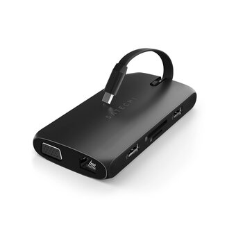  Док-станция Satechi Type-C On-the-Go Multiport Adapter (ST-UCMBAK) Черный 