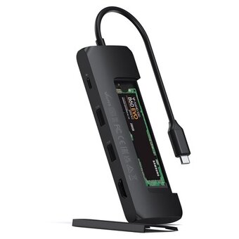  Док-станция Satechi USB-C Hybrid Multiport Adapter (ST-UCHSEK) Черный 