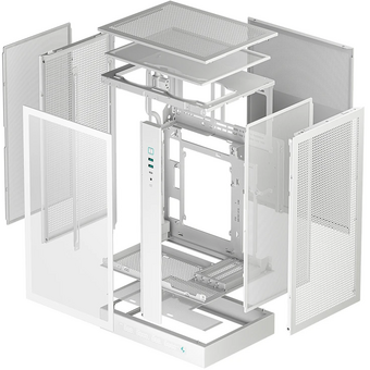  Корпус Deepcool CH270 Digital WH без БП, белый, Micro ATX/Mini-ITX 