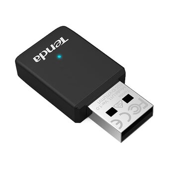  Двухдиапазонный Wi-Fi адаптер Tenda U11 2,4/5ГГц, до 900Мбит/с, подключение USB, внутренняя антенна 