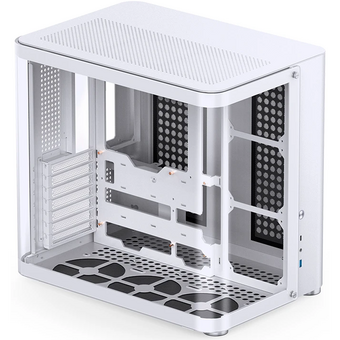  Корпус JONSBO TK-2 White без БП Midi-Tower, TG, no fans, 1xUSB-A 3.2 + ATX, mITX 