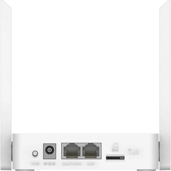  Роутер беспроводной Cudy LT300 N300 10/100BASE-TX/4G cat 4 белый 