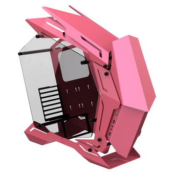 Корпус JONSBO MOD-3 Pink без БП Full-Tower, TG, no fans, 2xUSB-A 3.0, EATX, mATX, mITX 