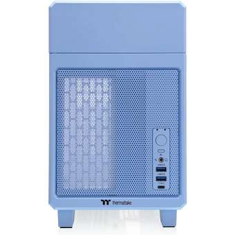  Корпус Thermaltake TR100 Hydrangea (CA-11A-00SFNN-00) голубой без БП miniITX 8x140mm 2x200mm 2xUSB3.0 audio bott PSU 