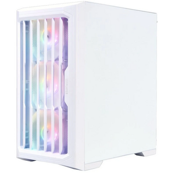  Корпус 1STPLAYER Bullet Hunter H2 White (H2-WH-4F1-W) / mATX / 4x120mm FRGB fans 