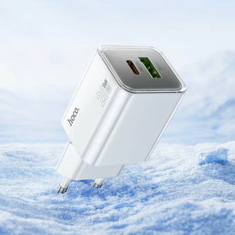  СЗУ HOCO N46 Glorious PD20W+QC3.0 белый 