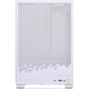  Корпус JONSBO D32 STD White без БП, боковая панель из закаленного стекла, mini-ITX, micro-ATX, белый 