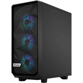  Корпус Fractal Design Meshify 2 Compact Lite TG Clear (FD-C-MEL2C-05) без БП RGB Light Tint, Midi-Tower, 4x120mm 2xUSB-A 3.2 ATX 