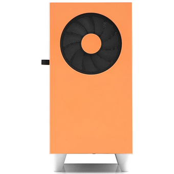  Корпус WIZMAX EM1 Woofer Orange без БП M-ATX Mini-Tower, TG, 1x160mm + LED, 1xUSB-A 3.0 2.0, mATX, mITX 
