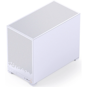  Корпус JONSBO D32 STD White без БП, боковая панель из закаленного стекла, mini-ITX, micro-ATX, белый 