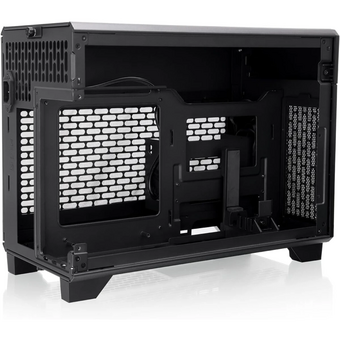  Корпус Thermaltake TR100 (CA-11A-00S1NN-00) черный без БП miniITX 8x140mm 2x200mm 2xUSB3.0 audio bott PSU 