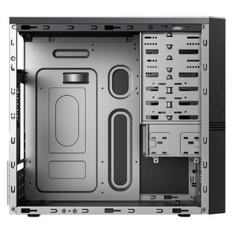  Корпус POWERMAN ES555BK PM-500ATX-F (6184134) U3*2+U2*2 +2*combo Audio (PSU Powerman) 