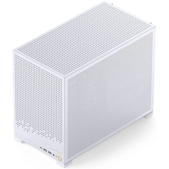  Корпус JONSBO D32 Pro White без БП, боковая панель из закаленного стекла, mini-ITX, micro-ATX, белый 