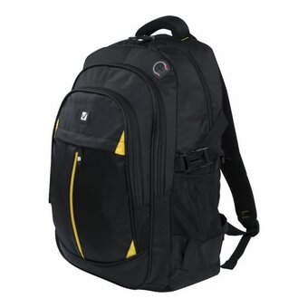  Рюкзак Brauberg Titanium (224385) черный/желтый 