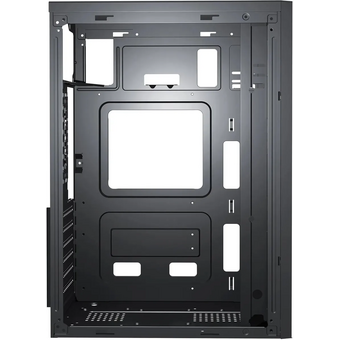  Корпус KingPrice KPCC-MD203 черный без БП ATX 1x80mm 3x120mm 2xUSB2.0 audio 