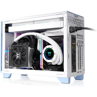  Корпус Thermaltake TR100 Hydrangea (CA-11A-00SFNN-00) голубой без БП miniITX 8x140mm 2x200mm 2xUSB3.0 audio bott PSU 