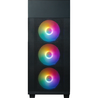  Корпус ZALMAN S5 Neo, ATX, Black, Window, 2xCombo (3.5" or 2.5"), 4x2.5", 1xUSB2.0, 1xUSB3.1, Front 3x120mm FRGB, Rear 1x120mm FRGB 