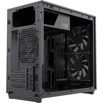  Корпус GameMax F36 Dark без БП (Midi Tower, ATX, Графит, 1*USB Type-C, 3*120мм) 
