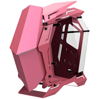  Корпус JONSBO MOD-3 Pink без БП Full-Tower, TG, no fans, 2xUSB-A 3.0, EATX, mATX, mITX 