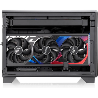  Корпус Thermaltake TR100 (CA-11A-00S1NN-00) черный без БП miniITX 8x140mm 2x200mm 2xUSB3.0 audio bott PSU 