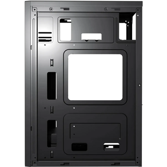  Корпус KingPrice KPCC-MD203 черный без БП ATX 1x80mm 3x120mm 2xUSB2.0 audio 
