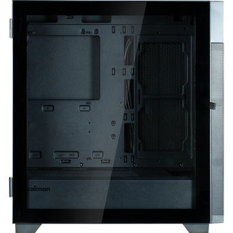  Корпус ZALMAN S5 Neo, ATX, Black, Window, 2xCombo (3.5" or 2.5"), 4x2.5", 1xUSB2.0, 1xUSB3.1, Front 3x120mm FRGB, Rear 1x120mm FRGB 