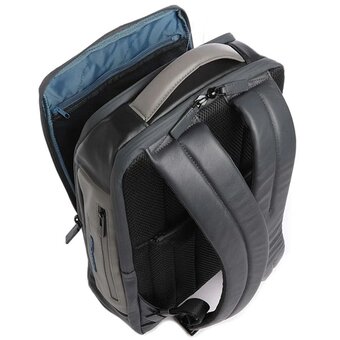  Рюкзак мужской Piquadro Urban CA4818UB00/NGR черный/серый кожа 