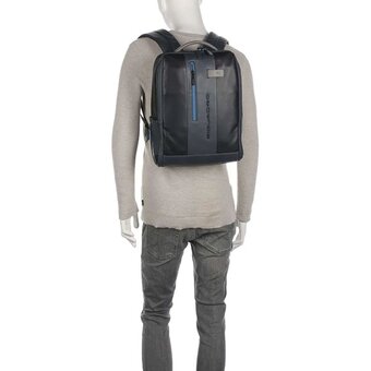  Рюкзак мужской Piquadro Urban CA4818UB00/NGR черный/серый кожа 