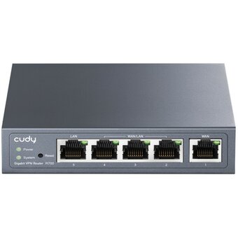  Маршрутизатор Cudy R700 10/100/1000BASE-T черный 
