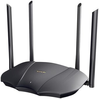  Двухдиапазонный гигабитный Wi-Fi 6 роутер Tenda TX12 AX3000, до 574Мбит/с на 2,4ГГц + до 2402Мбит/с на 5ГГц 