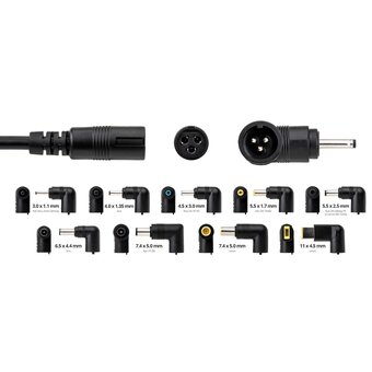  Блок питания TopON TOP-QI9 автоматический 90W 15V-20V 9-connectors от бытовой электросети 